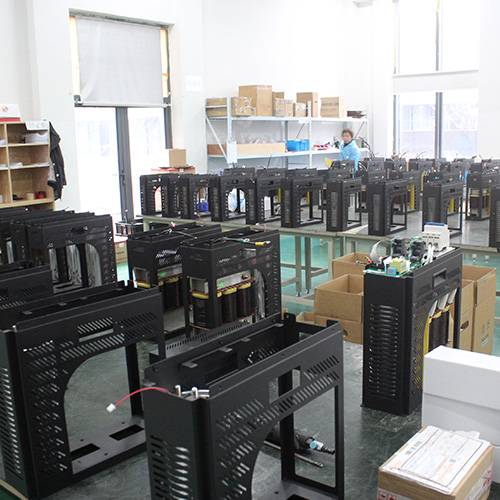 廠房車(chē)間一角